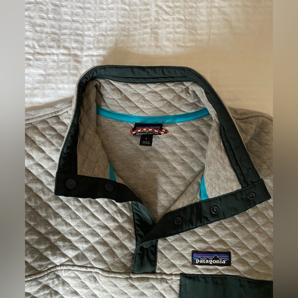 Patagonia Women's Organic Cotton Quilt Snap-T Pullover - Picture 5 of 6